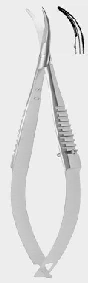 Ножиці КАСТРОВЬЄХО (CASTROVIEJO) для райдужної оболонки, тупий/тупий, 10 см (cm)